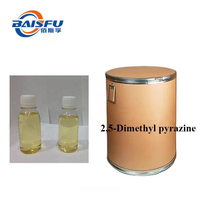 Manufacture Supply 2,5-Dimethyl Pyrazine CAS 123-32-0 For Baked Goods Nut Products Cold Drinks