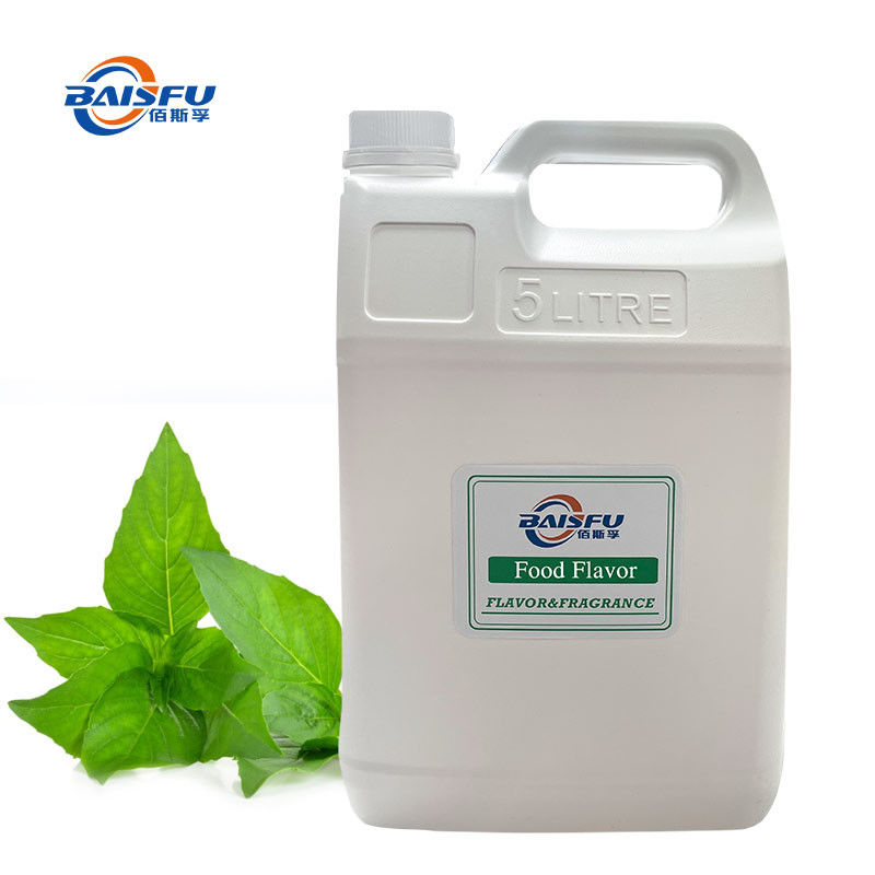 Basil Flavors for Food and Daily Chemical Additives Used in Perfume and Shower Gel