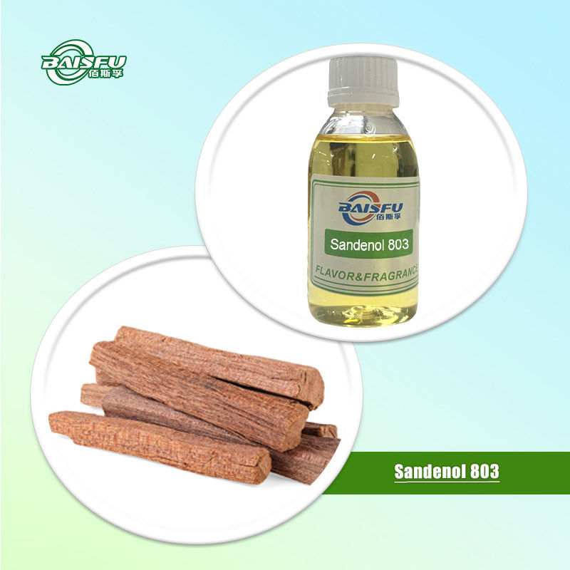 Sandalwood Aroma In A Bottle Synthetic Flavor Sandenol 803 For Shampoo And Soap