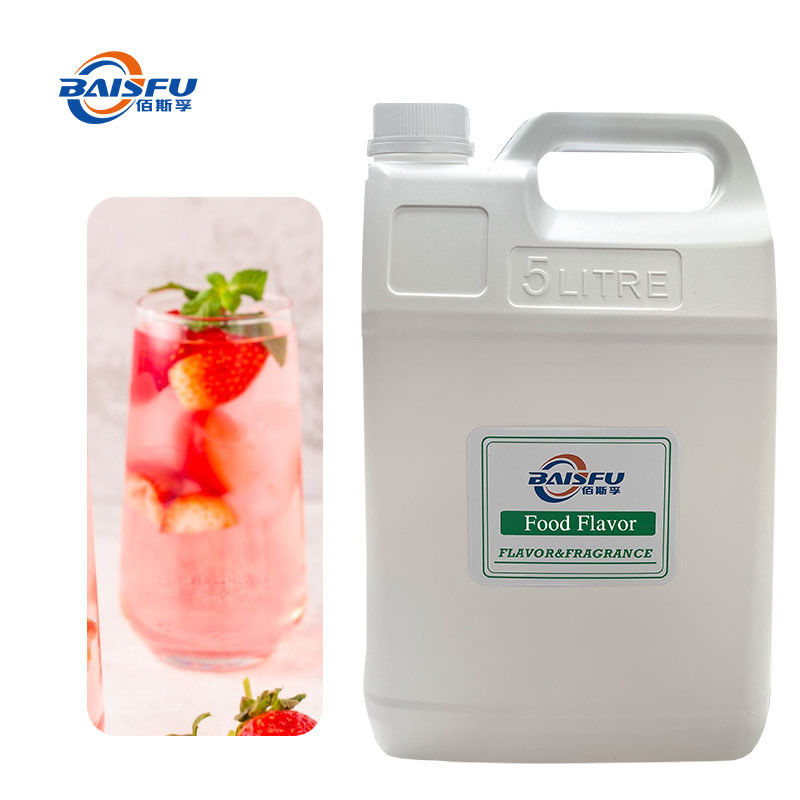 Baisfu Food Flavor Strawberry Milk Flavor Water Soluble For Beverage Candy Ice Cream