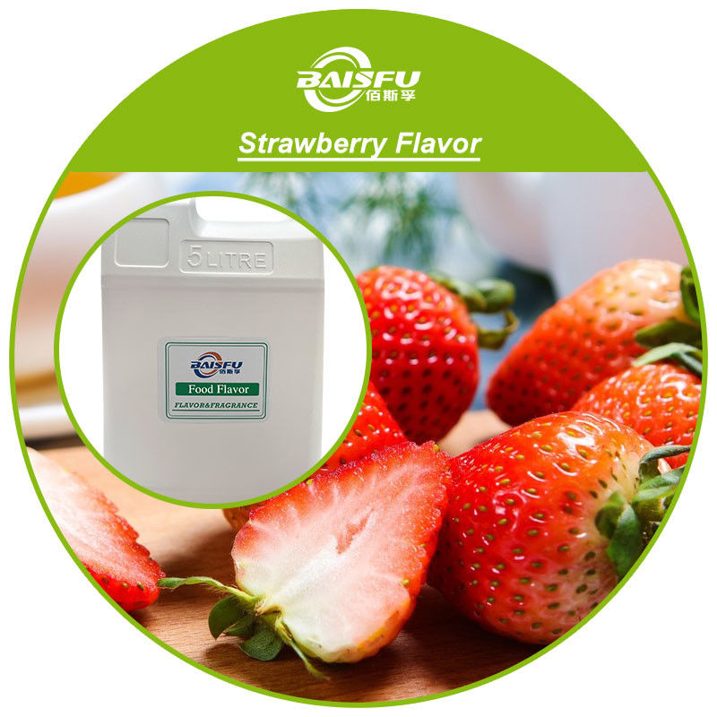 Strawberry Flavoring Water Soluble For Food And Beverage Processing Techniques