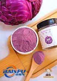 Shaanxi Baisfu hot selling high quality 100% Natural red cabbage extractPurple cabbage extractPurple broccoli powder