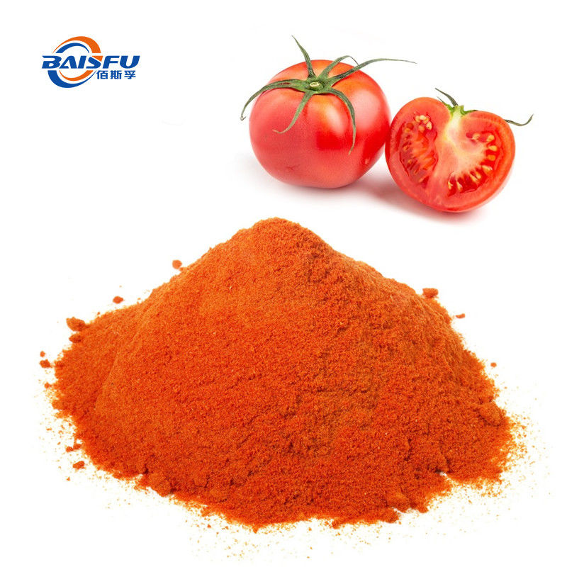 Baisfu Plant Powder Red Powder 100% Natural Tomato Extract Lycopene 5%-30% Used As Food Additive