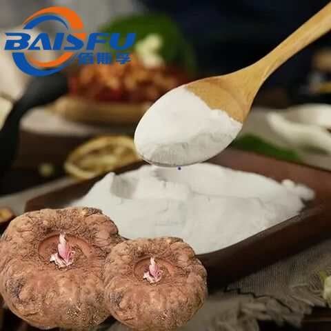 Baisfu Natural Konjac Root Extract Powder with High Glucomannan for Weight Loss