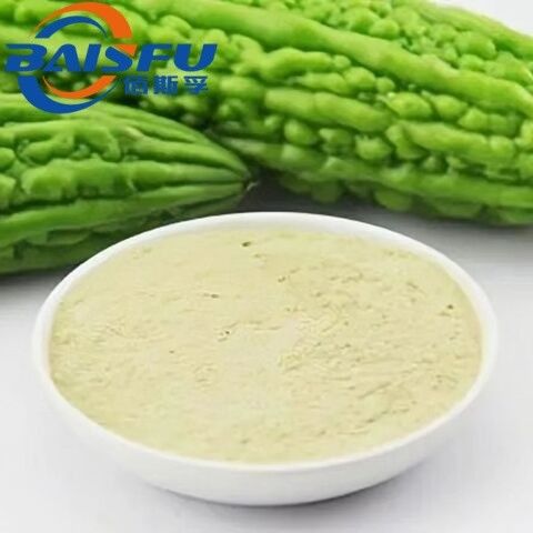 Baisfu Best selling  supplyplant extract White powder Bitter Melon Extract powder used in food additive