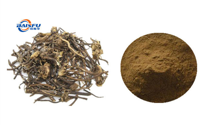 Baisfu Brown Powder Top Quality Clematis Root.P.E Specification 10:1 5:1 20:1(%)