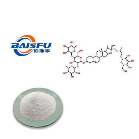Baisfu White Powder Factories Sell High Quality Natural Methylprotodiosci CAS NO.: 54522-52-0
