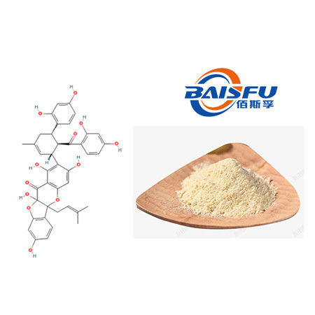 Baisfu Light Yellow Powder GMP Manufactory Offer Pure Natural Organic Sanggenon D 98% Sanggenon D CAS NO.81422-93-7
