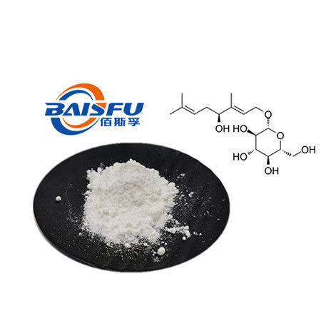 Baisfu Pure White Powder Natural Organic Rosiridin 98% Rosiridin High Quality Rosiridin CAS NO.100462-37-1