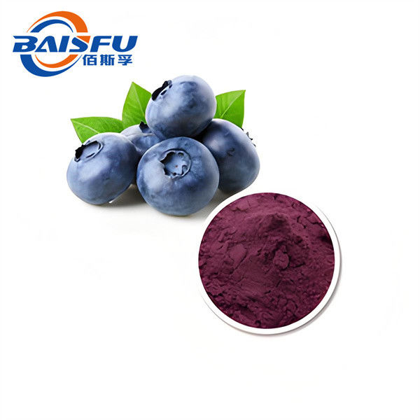 Natural Fruit Powder Blueberry Juice Powder for Cold Temperature Storage and No Light