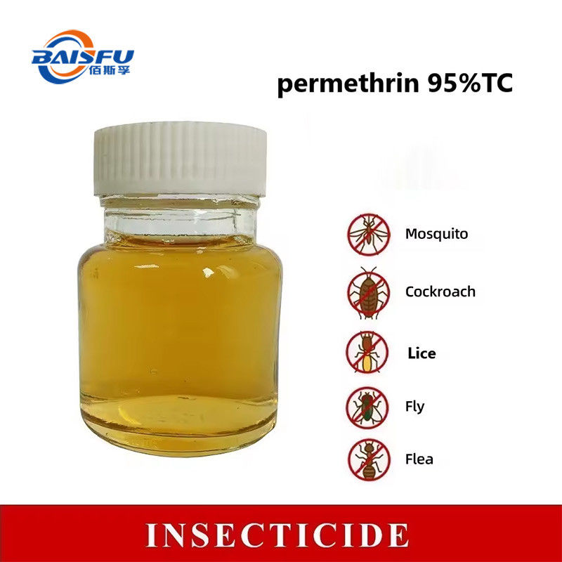 Baisifu Professional Supply Pyrethrum Extract Pyrethrum Water-Soluble Pyrethrins 25% Cas 8003-34-7 Yellow Liquid For Biocide 