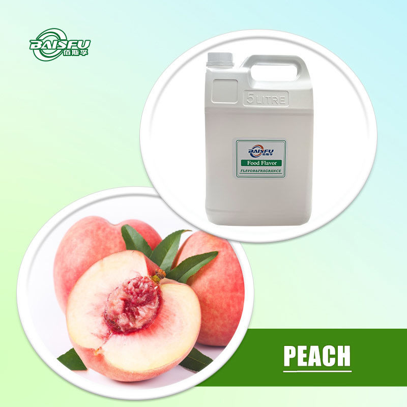 Peach Flavor Drink Liquid Fruit Concentrate Flavoring For Beverages