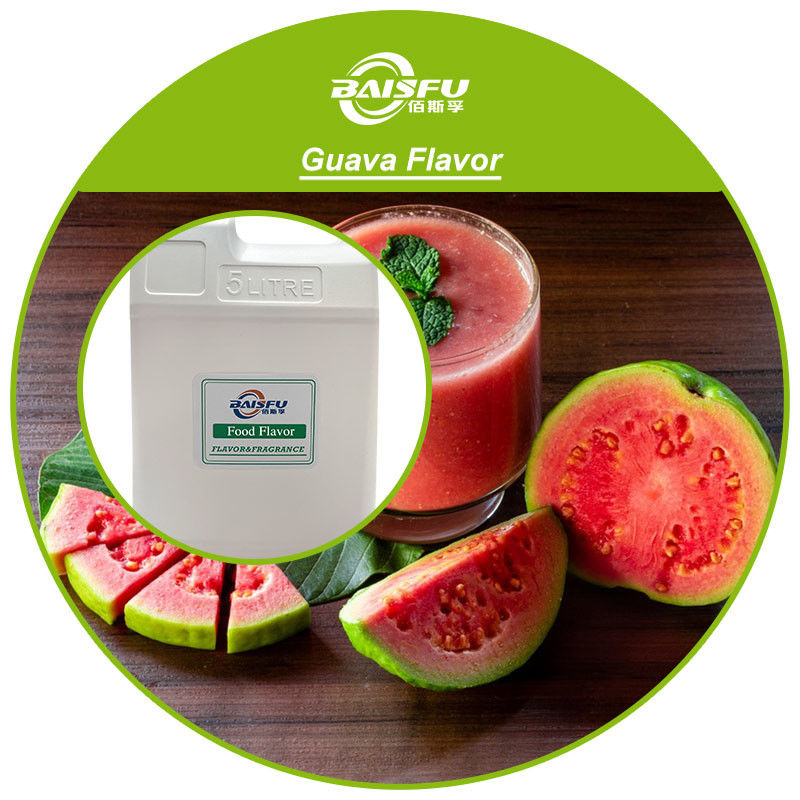 Halal Liquid Drink Flavoring Guava Flavor Liquid For Syrup Ice Cream Drinks Candy Popsicle Juice