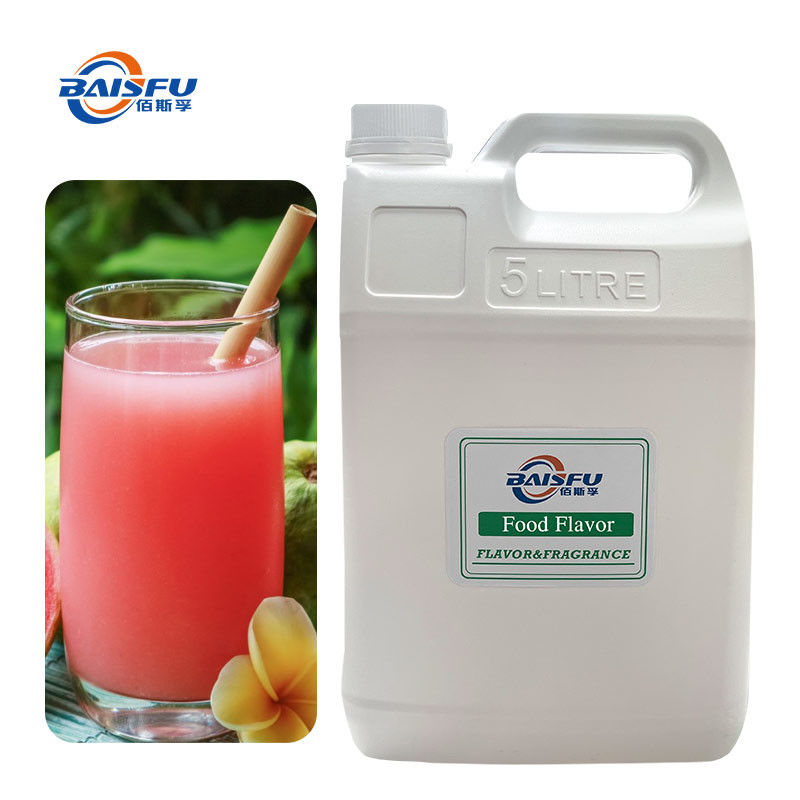 Halal Liquid Drink Flavoring Guava Flavor Liquid For Syrup Ice Cream Drinks Candy Popsicle Juice