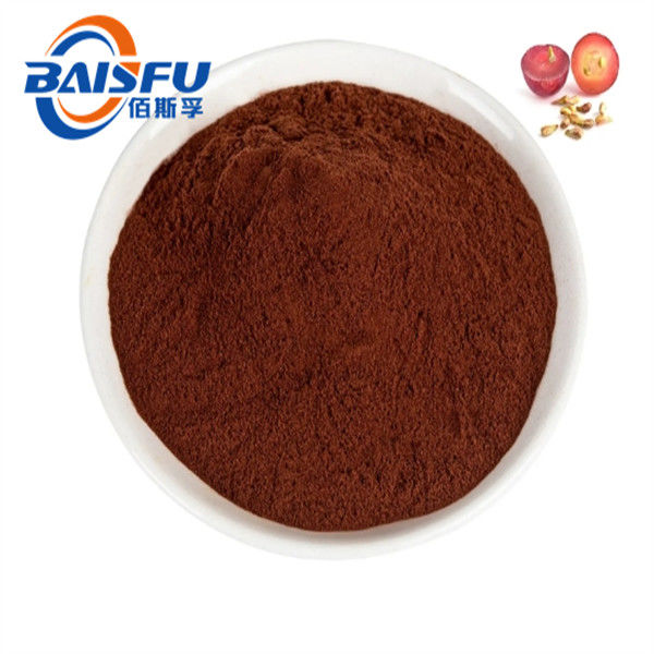 100% Pure Proanthocyanidins 95% UV European Grape Seed Extract With Kosher ISO22000 Certificate