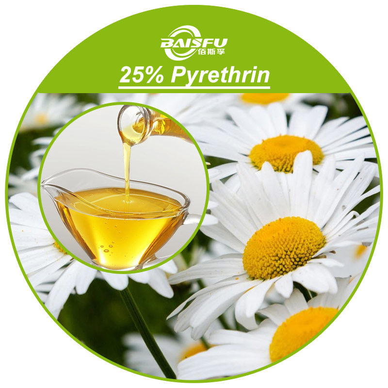 25% Pyrethrum Liquid CAS 8003-34-7 Safe Organic Natural Extract Insecticides In Large Stock