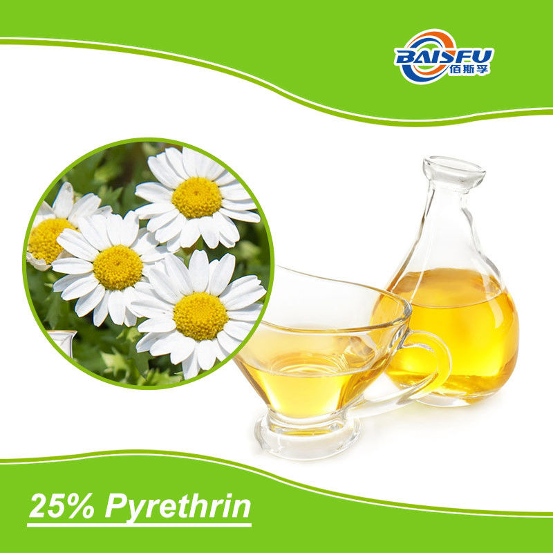 Baisifu Supply Pyrethrum Extract Pyrethrum Water-Soluble Pyrethrins 25% Cas: 8003-34-7