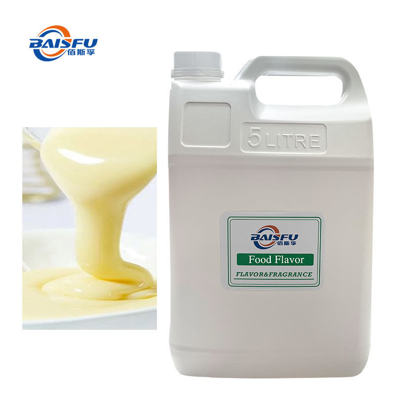 99.9% Purity Condensed Milk Flavor in Powder / Liquid Form for Confectionery Bakery Cakes Candies Ice-Cream and Soft Drinks