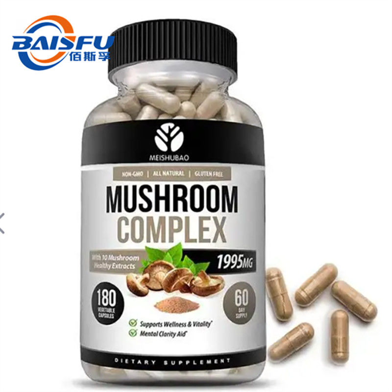 Chemical Synthesis Produced Organic Mushroom Complex Capsules For Immunity