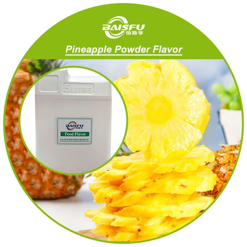 Pineapple Flavor Fresh Aroma Water Soluble For Beverage Confectionery Ice Cream
