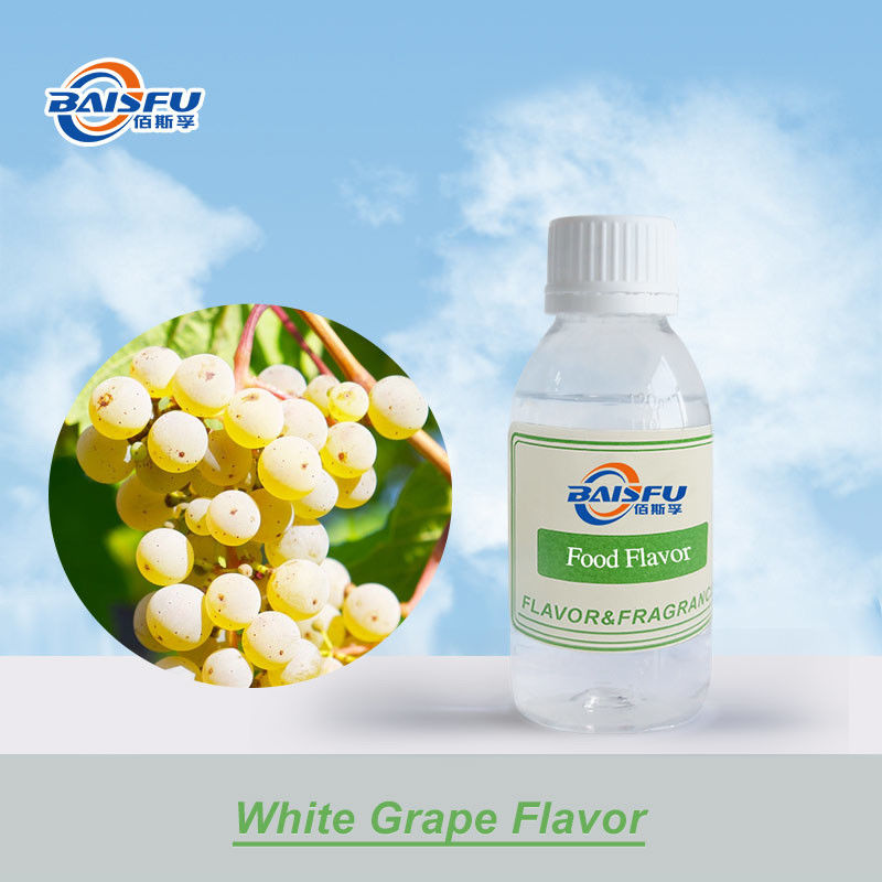 White Grape Flavor For Drinks And Baked Treats Solubility Water / Oil Solubility Store In A Cool Place