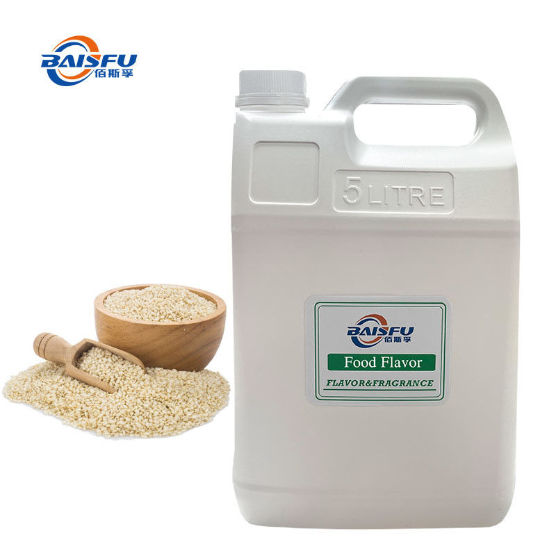 Food Additive Soluble Rich Sesame Seed Oil Flavor Aroma Taste White Sesame Flavour 20x Concentrated