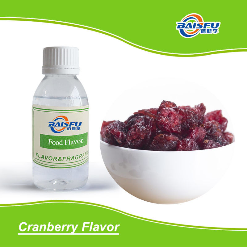 Food Flavor Cranberry Flavor For Tea Beverage , Bakery , Ice Cream