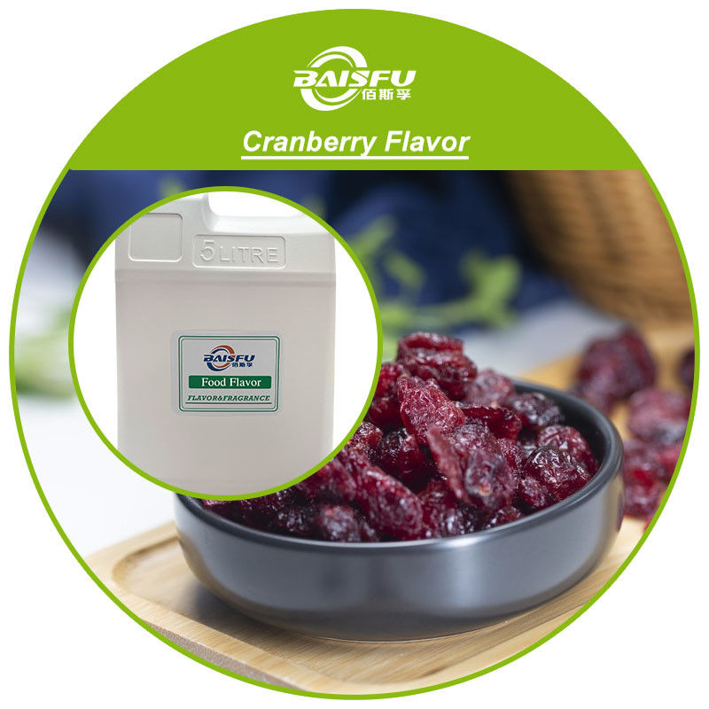 Food Flavor Cranberry Flavor For Tea Beverage , Bakery , Ice Cream