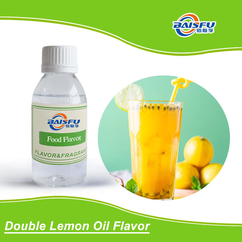 Baisfu Food Grade Flavoring Double Lemon Oil Flavor For Various Drinks , Food Flavor Seabuckthorn Flavouring