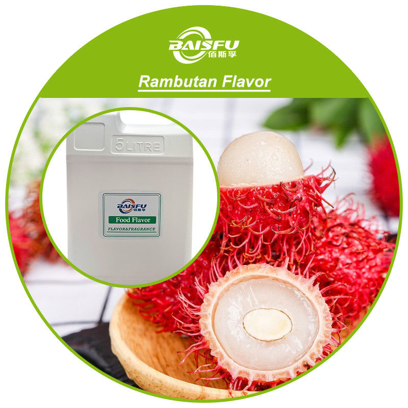 Baisfu Factory Supply Rambutan Flavor Fruit Flavor Rambutan For Beverage Confectionery Ice Cream Etc
