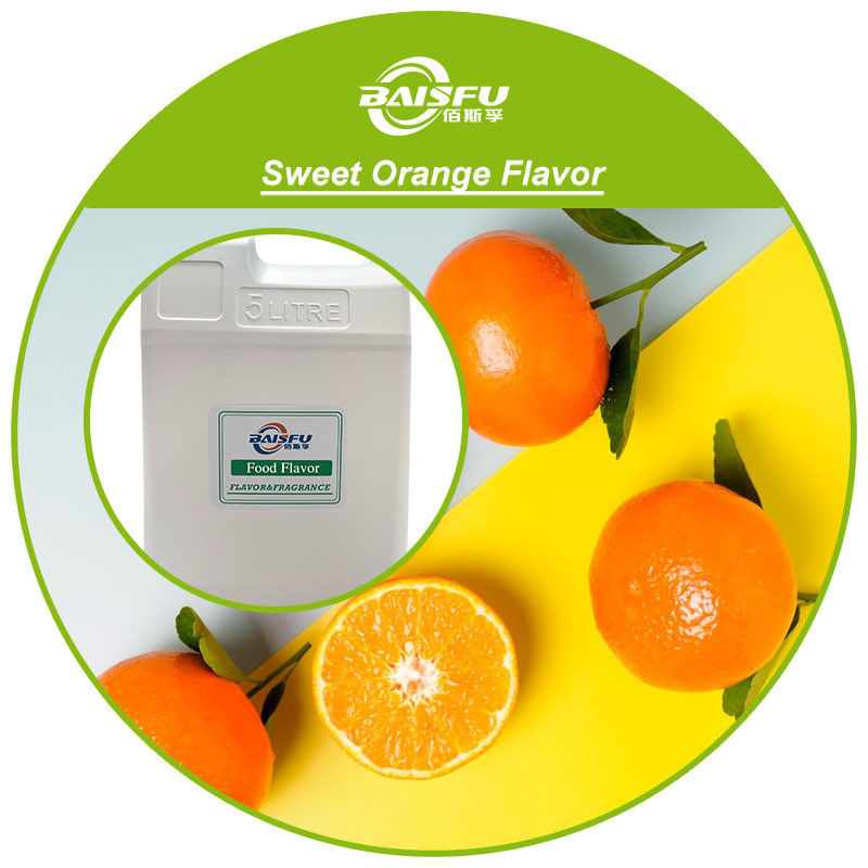 Food Grade Flavoring Concentrated Sweet Orange Flavor Concentrate For Beverages And Food