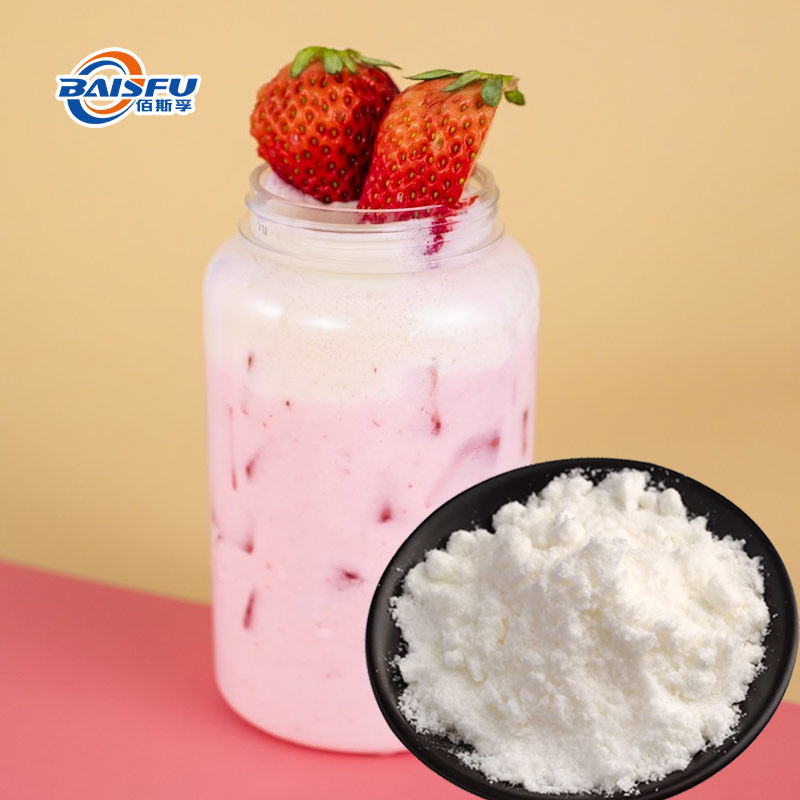 Natural Flavor Highly Concentrated Strawberry Juice Flavor Light Yellow Powder Halal Large for Food Additive Drinks