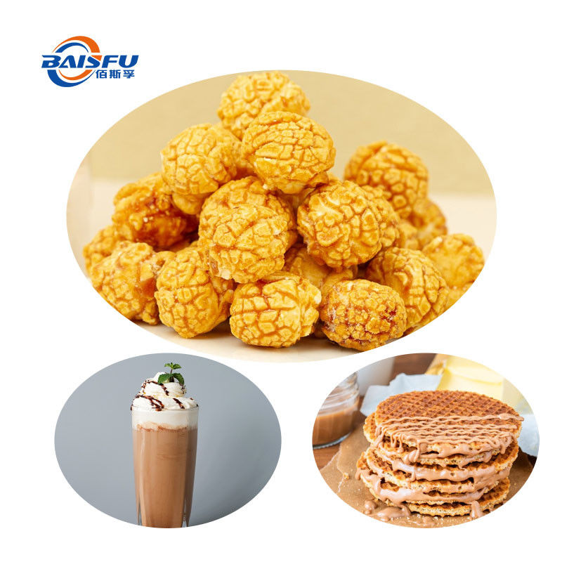 Food And Beverage Production Liquid Or Powder Caramel Flavor With Natural Odor
