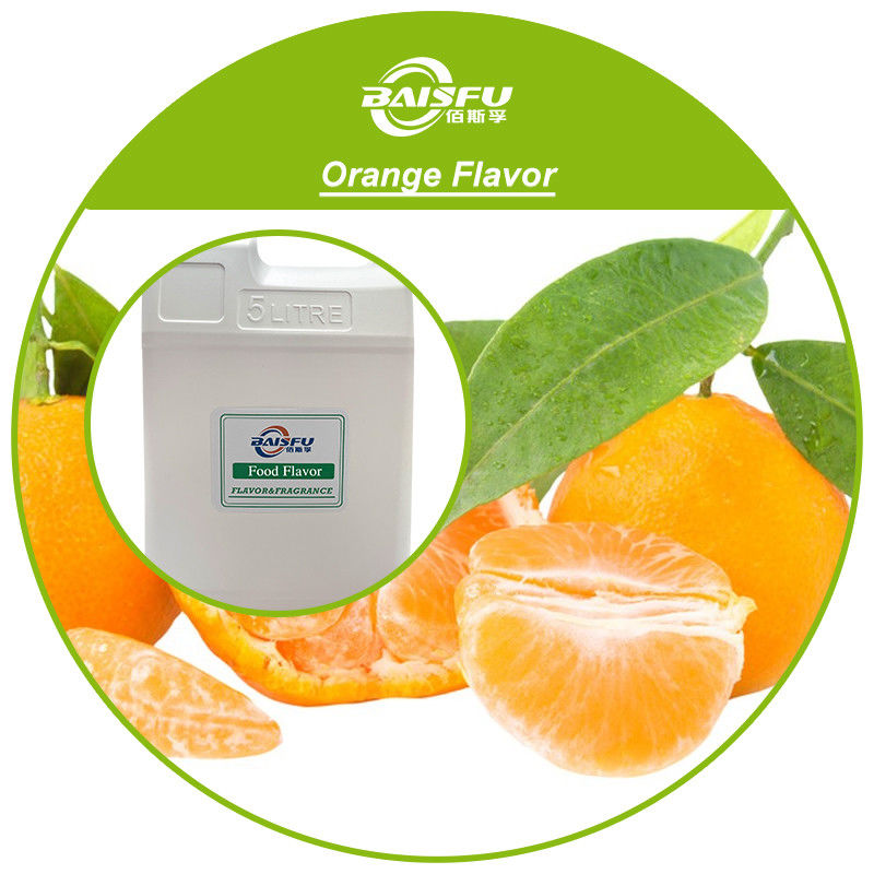 High Pure Orange Flavor Water Soluble For Beverage Ice Cream Candy