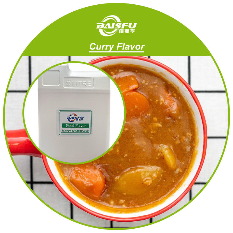 Curry Flavor Heat Stable For Seasoning Marinade Cooked Food Enhance Flavor and Stability
