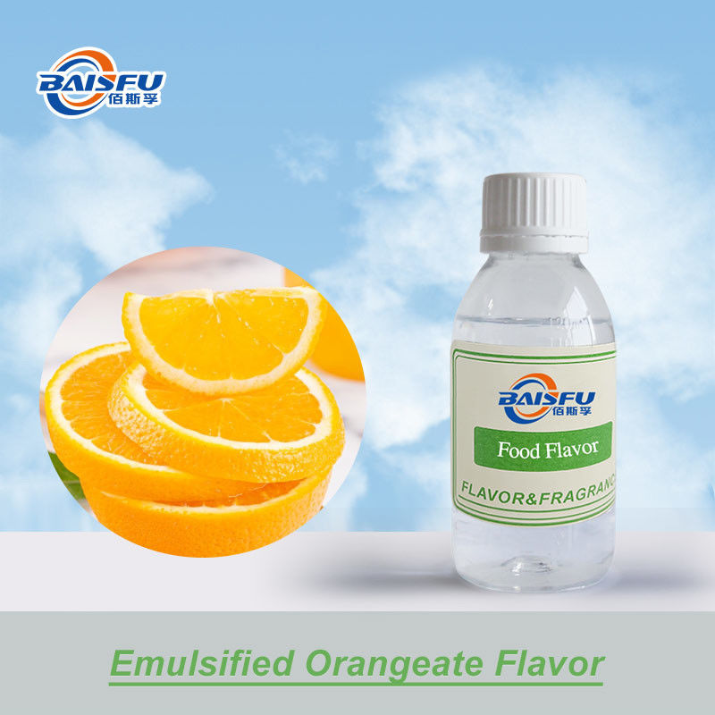 Food Grade Concentrated Emulsified Orangeate Flavor for Beverages and Food Long-lasting Aroma