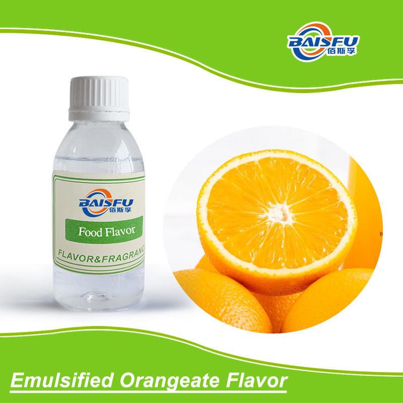 Food Grade Concentrated Emulsified Orangeate Flavor for Beverages and Food Long-lasting Aroma