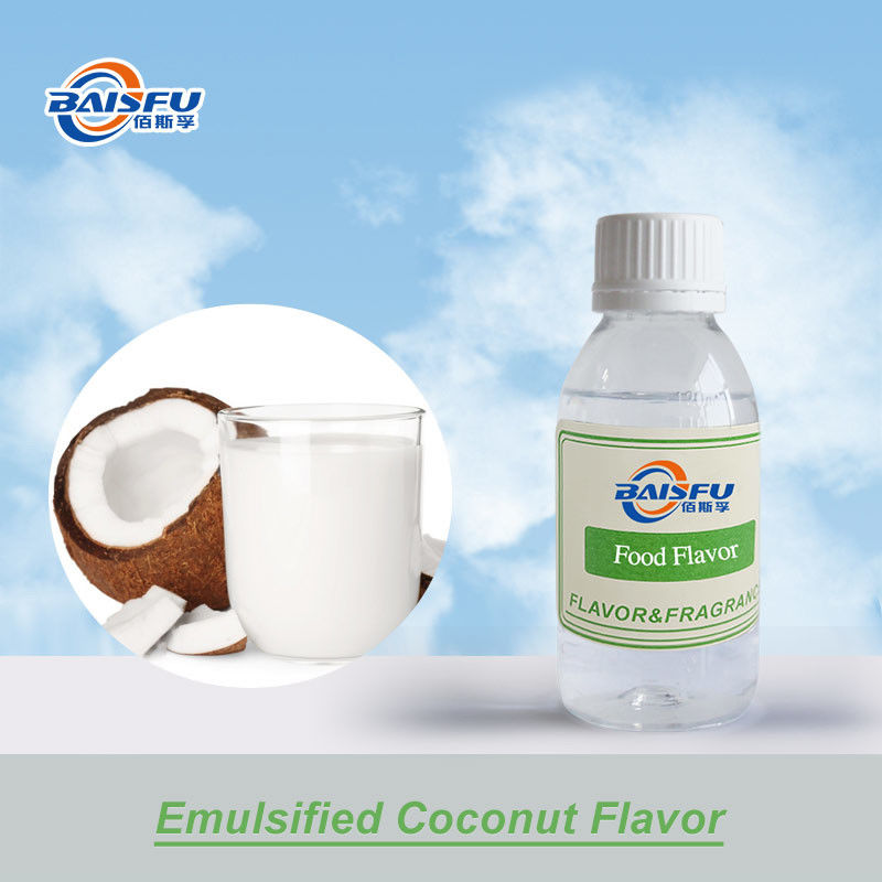 Food Grade Flavoring Concentrated Emulsified Coconut Flavor Concentrate For Beverages And Food