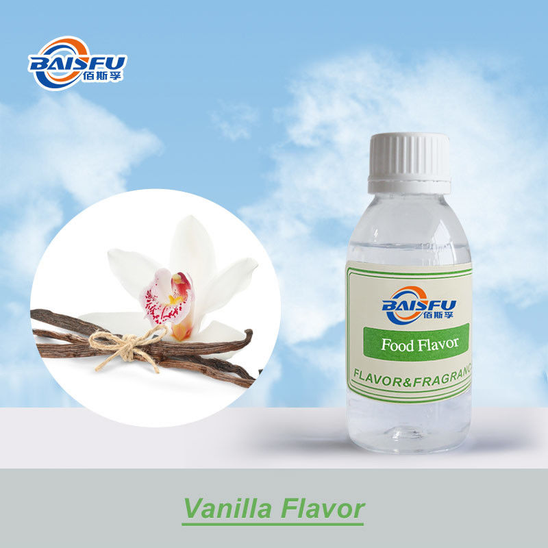 High Concentration Vanilla Flavor for Beverage/Tea Juice Baisfu Food Grade Long-Lasting Aroma Store In A Cool Place