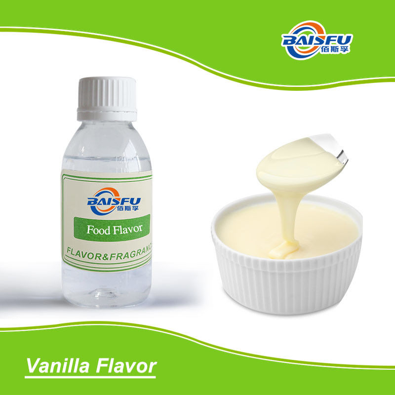 High Concentration Vanilla Flavor for Beverage/Tea Juice Baisfu Food Grade Long-Lasting Aroma Store In A Cool Place