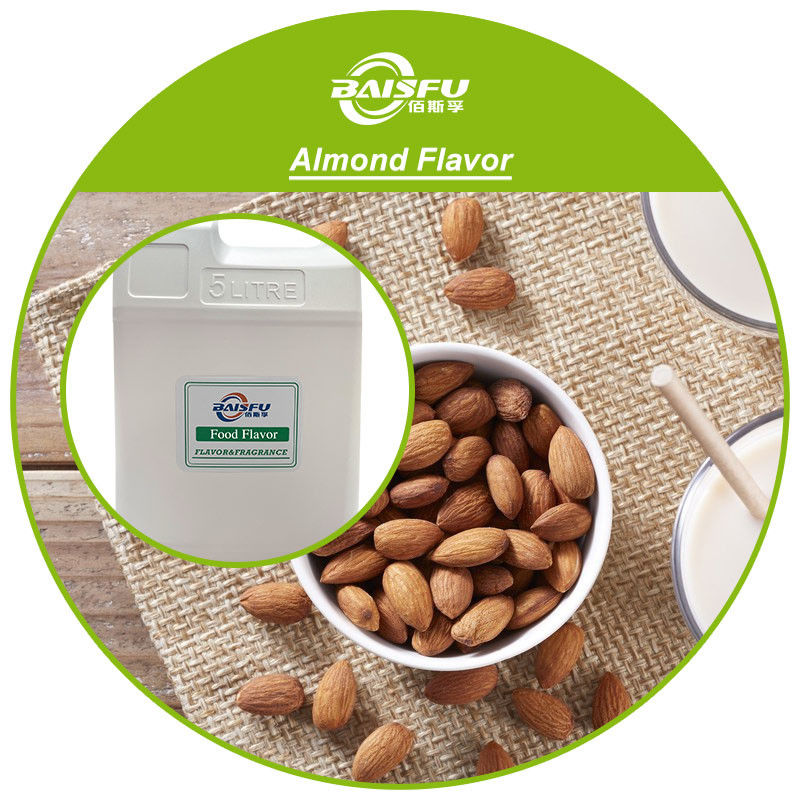 Food Grade Flavor High Concentration Almond Flavor For Beverage / Tea Juice