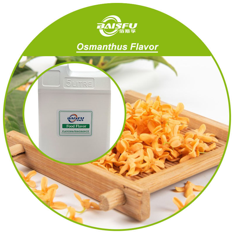 Baisfu Food Grade High Concentration Osmanthus Flavor for Bakery Strong Taste and Good Effect