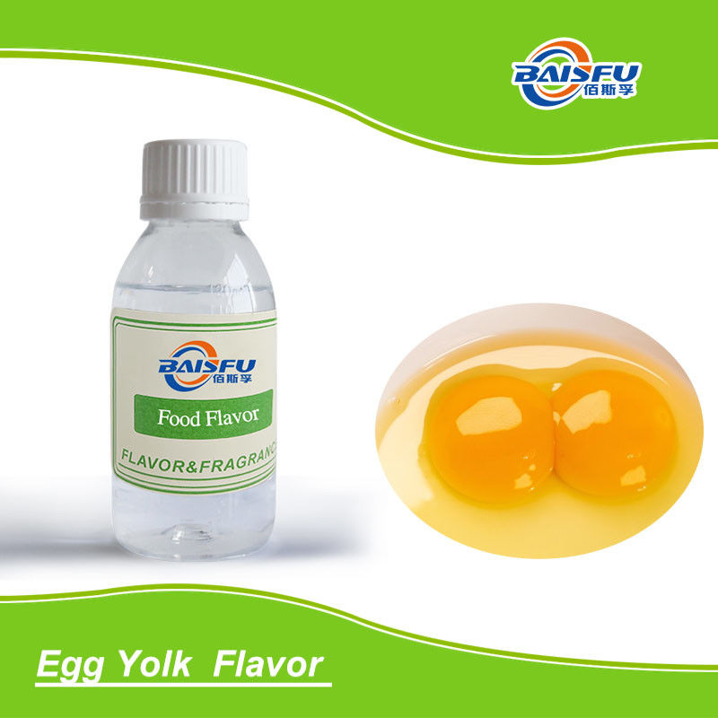 ISO22000 ISO9001 Certified Baisfu Food Grade High Concentration Egg Yolk Flavor for Beverage/Juice Dry Place Storage