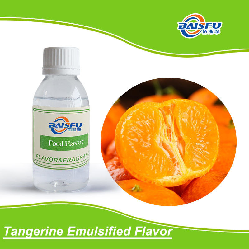 High Purity Tangerine Emulsified Flavor Heat Stable For Food Product