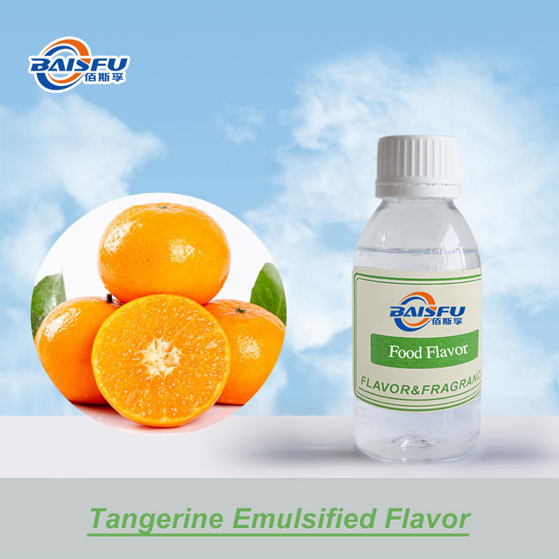 High Purity Tangerine Emulsified Flavor Heat Stable For Food Product