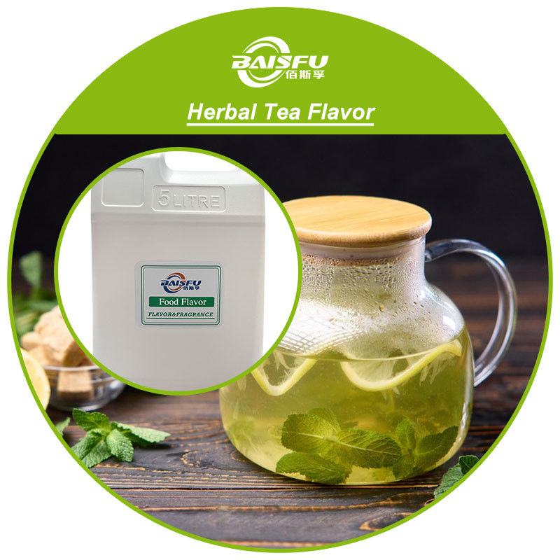Food Grade Flavor High Concentration Herbal Tea Flavor For Beverage / Juice