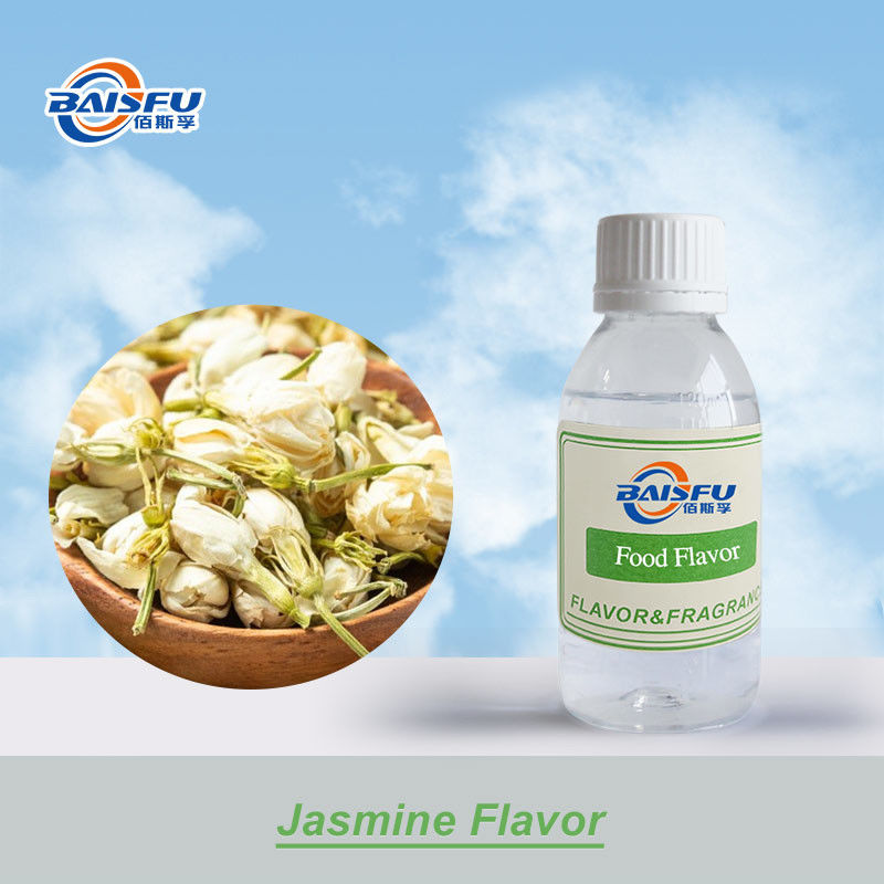 Food Grade Jasmine Flavor Water Soluble for Beverage Confectionery Baisfu Supply Liquid