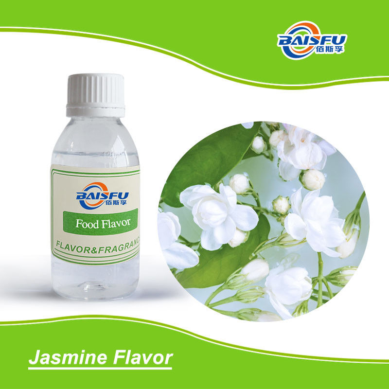Food Grade Jasmine Flavor Water Soluble for Beverage Confectionery Baisfu Supply Liquid