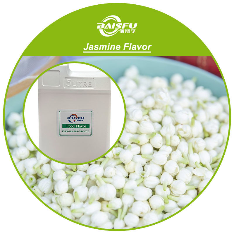 Food Grade Jasmine Flavor Water Soluble for Beverage Confectionery Baisfu Supply Liquid