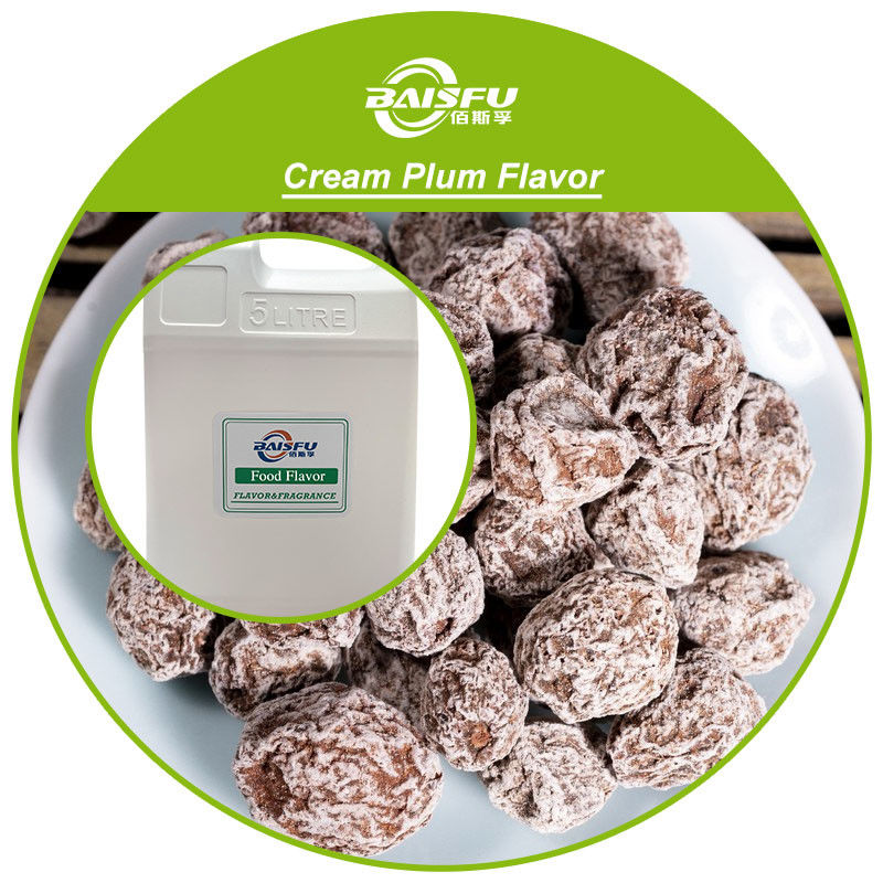 Wholesale High Concentrated Cream Plum Flavor Water Soluble For Snack Pastry Etc